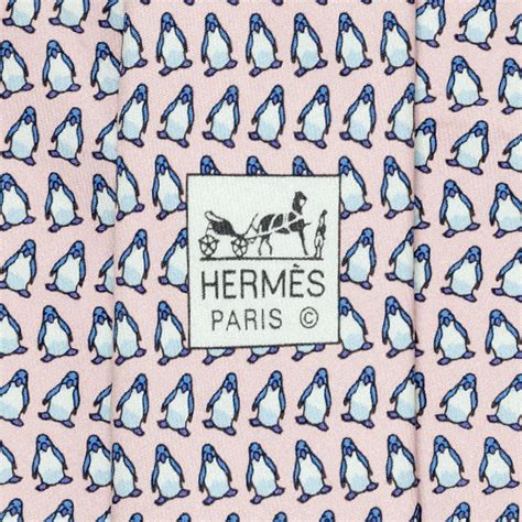 hermes penguin|Men Ties, bow ties and pocket squares .